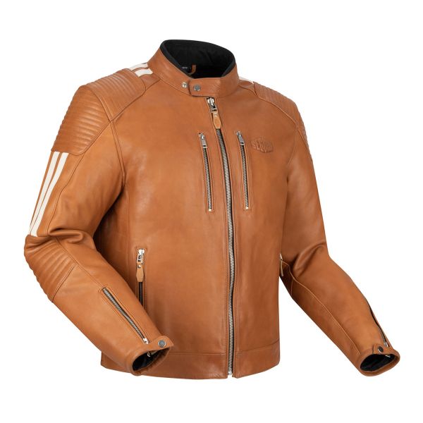 Motorcycle Jackets Segura Orion Camel White