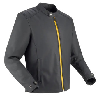 Motorcycle Jackets Segura Phil CE Black Yellow