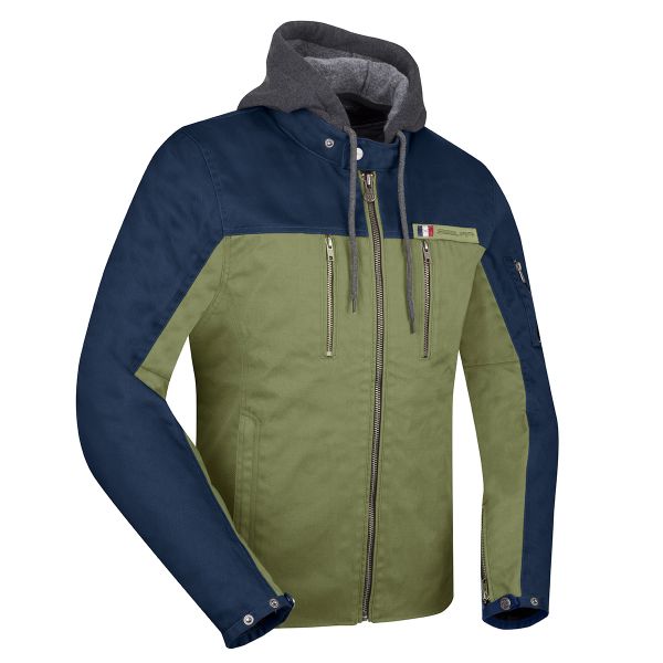 Motorcycle Jackets Segura Presto Kaki Marine
