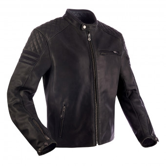 Motorcycle Jackets Segura Track Leather Black