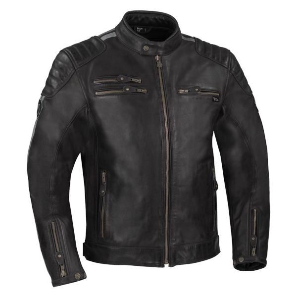 Motorcycle Jackets Segura Ventura Black Grey