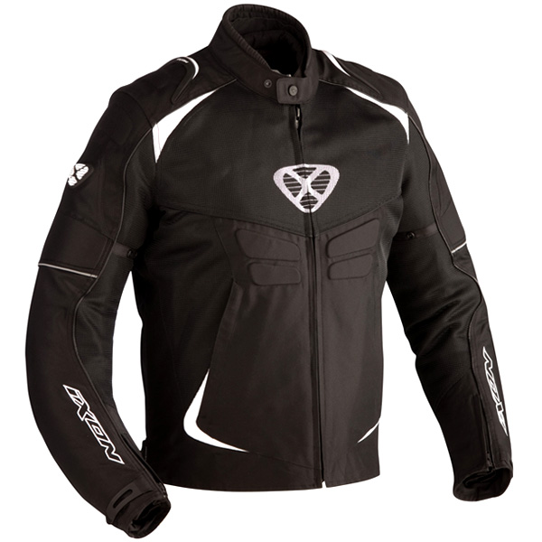 Motorcycle Jackets Ixon Sismic Sport Black White