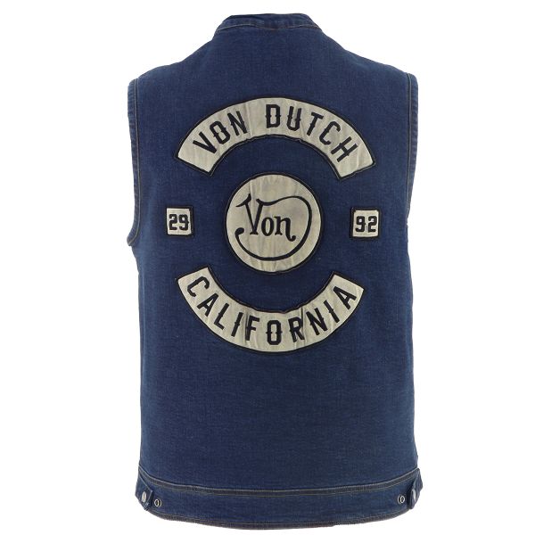 Von Dutch Apache Denim Blue Dirty