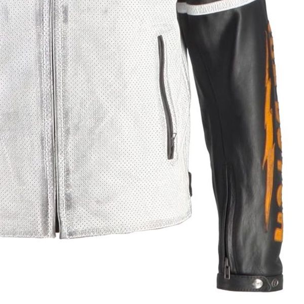 Von Dutch California Air Leather White Black Gold