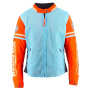 Motorcycle Jackets Von Dutch California Girl Air Mesh Blue Sky Orange Beige