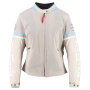 Motorcycle Jackets Von Dutch California Girl Air Mesh Silver Blue Sky White
