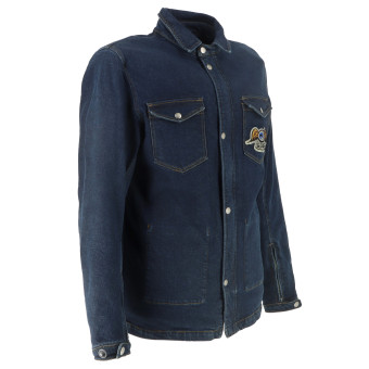 Von Dutch Captain Denim Blue Dirty