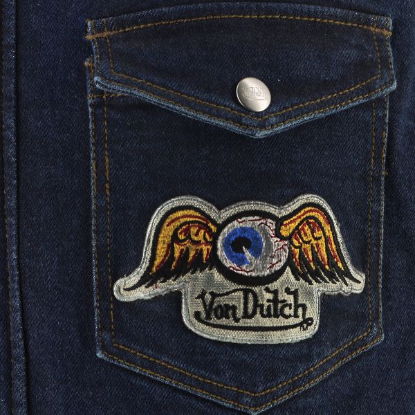 Von Dutch Captain Denim Blue Dirty