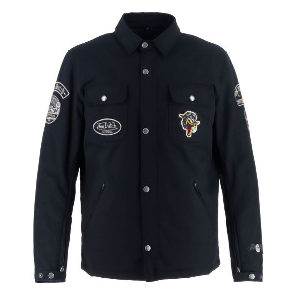 Motorcycle Jackets Von Dutch Distroy Black