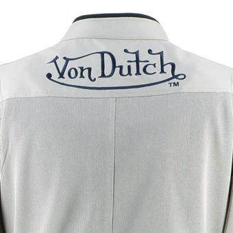 Von Dutch Fast Air Mesh Silver Red Blue
