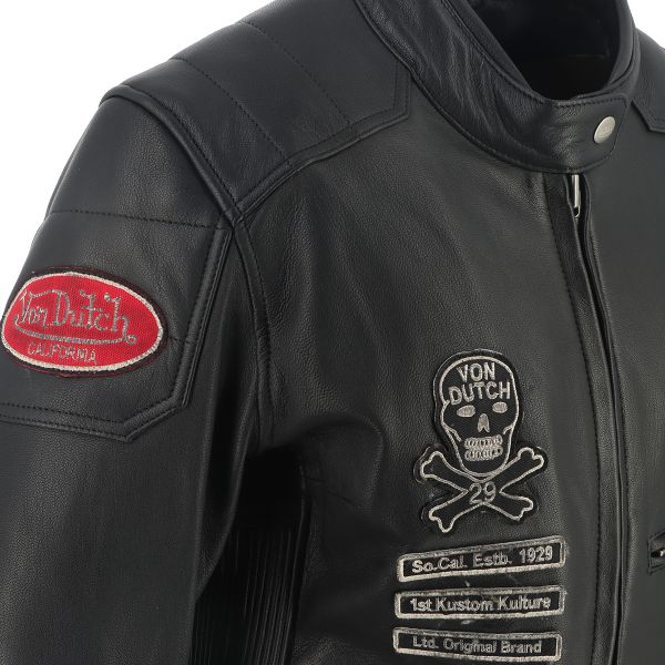 Von Dutch Pretty Leather Soft Black