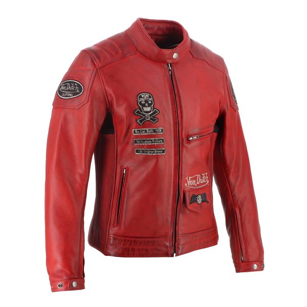 Von Dutch Pretty Leather Soft Red