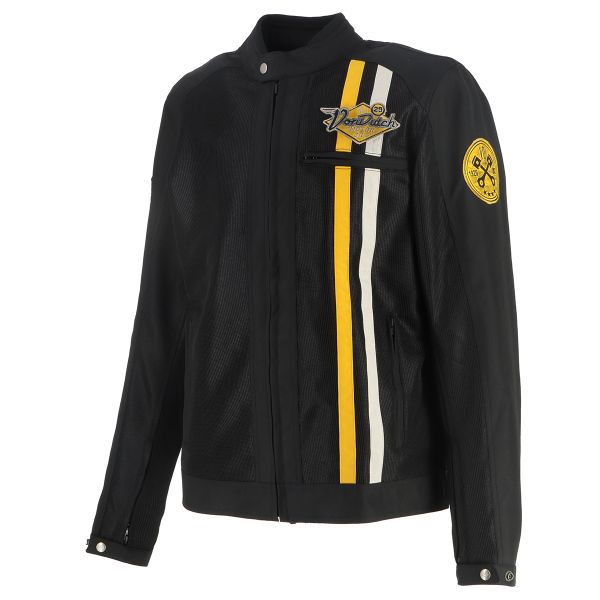 Von Dutch Speed Racer Air T-Mesh Black White Yellow