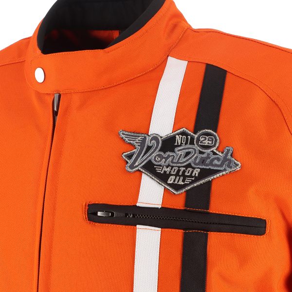 Von Dutch Speed Racer Tech Orange Black White