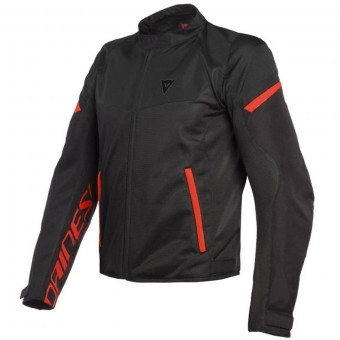 Motorcycle Jackets Dainese Bora Air Black Fluo Red