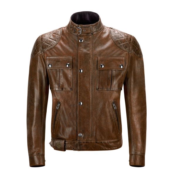 Motorcycle Jackets Belstaff Brooklands Leather Burnt Cureo Motorcycle Jackets Belstaff Brooklands Leather Burnt Cureo