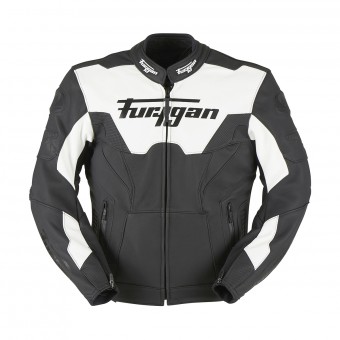 Furygan Bullring Black White + Fury Air Bag System