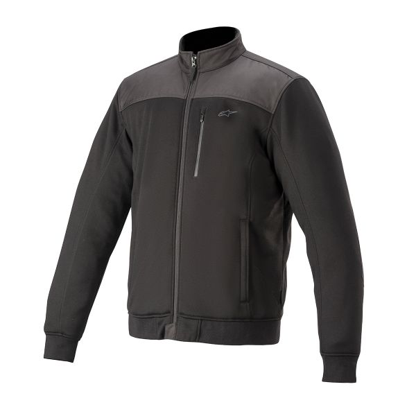 Motorcycle Jackets Alpinestars Cafe Track Fleece Black
