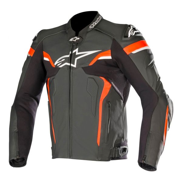 Motorcycle Jackets Alpinestars Celer V2 Black White Red Fluo