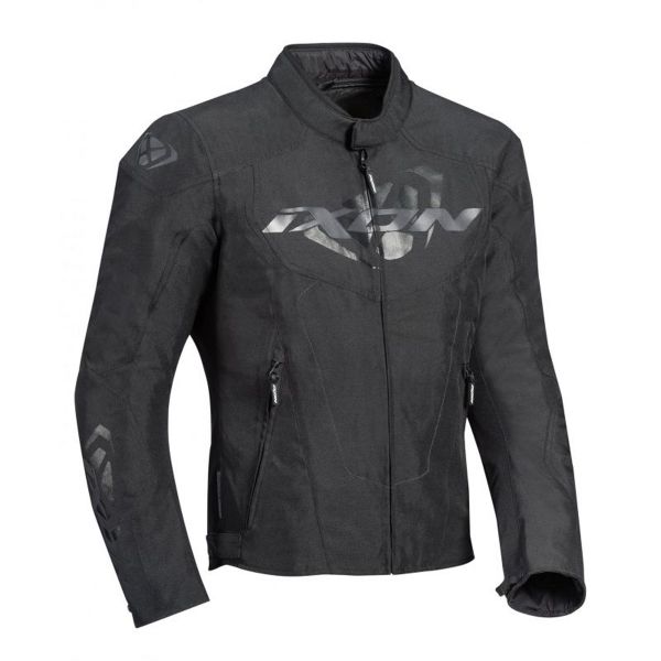 Motorcycle Jackets Ixon Cobra CE Black Motorcycle Jackets Ixon Cobra CE Black