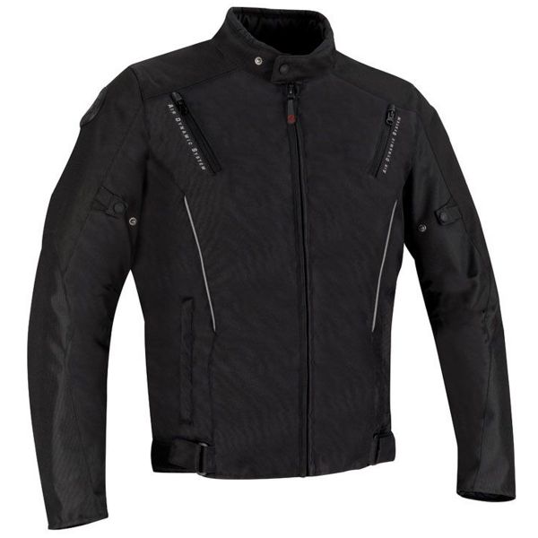Motorcycle Jackets Bering Conrad Black Charcoal
