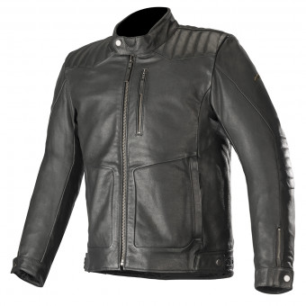 Motorcycle Jackets Alpinestars Crazy Eight Leather Black