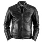 Motorcycle Jackets Helstons Cruiser Leather Rag Black