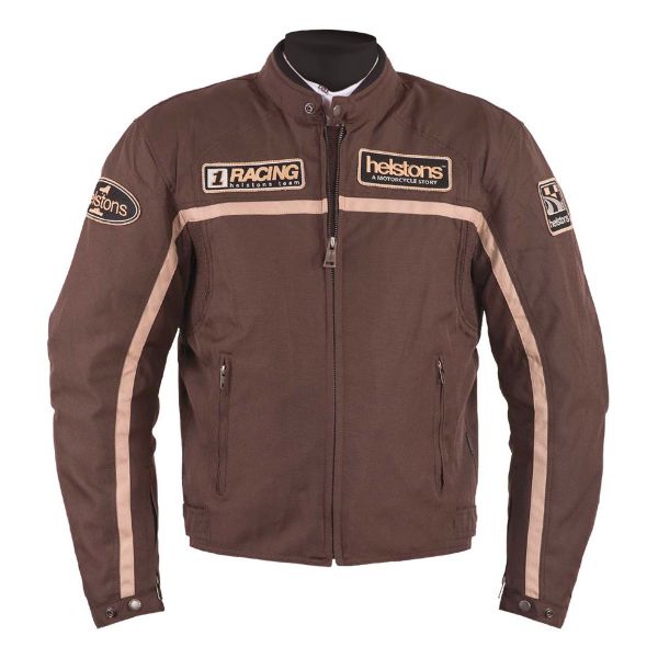 Motorcycle Jackets Helstons Daytona Brown Beige
