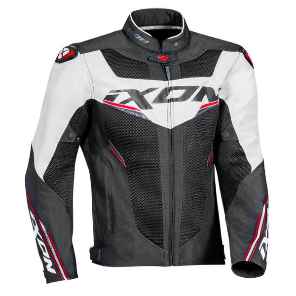 Motorcycle Jackets Ixon Draco Black Grey Red