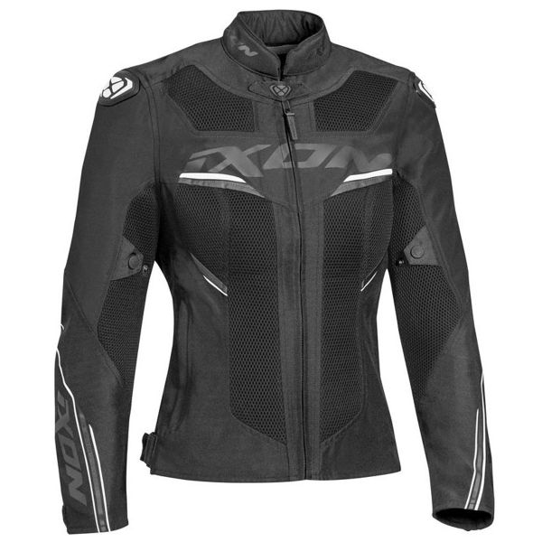 Motorcycle Jackets Ixon Draco Lady Black White