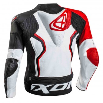 Ixon Falcon Jacket White Black Red
