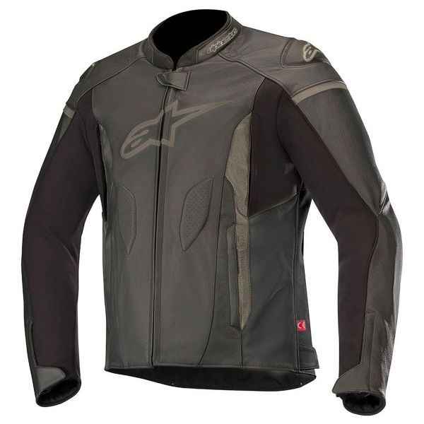 Motorcycle Jackets Alpinestars Faster Leather Black