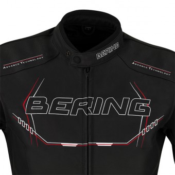 Bering Forcio Leather Black White Red