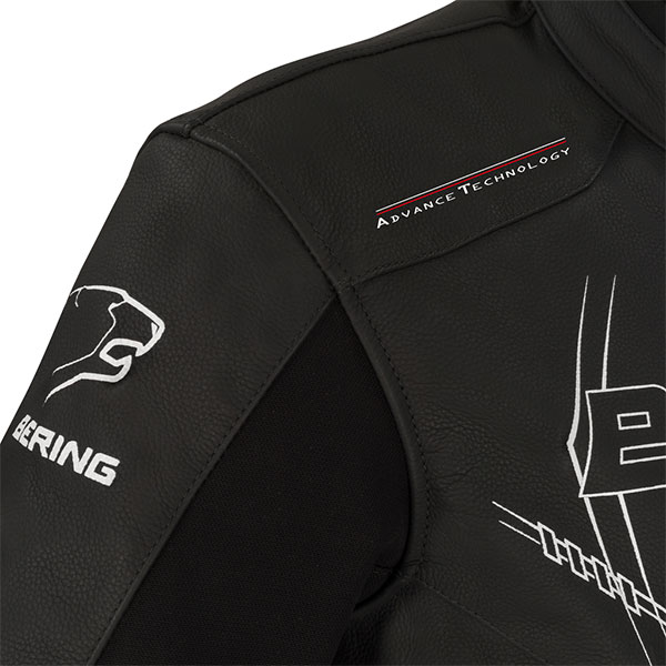 Bering Forcio Leather Black White Red