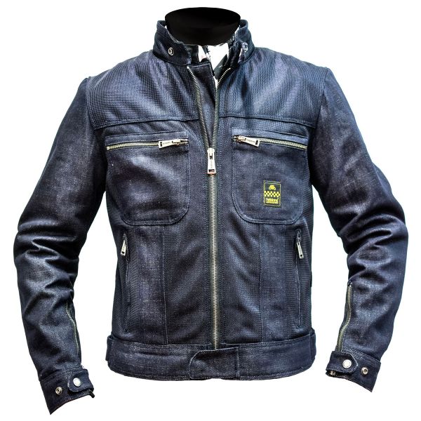 Motorcycle Jackets Helstons Genesis Mesh Blue Motorcycle Jackets Helstons Genesis Mesh Blue