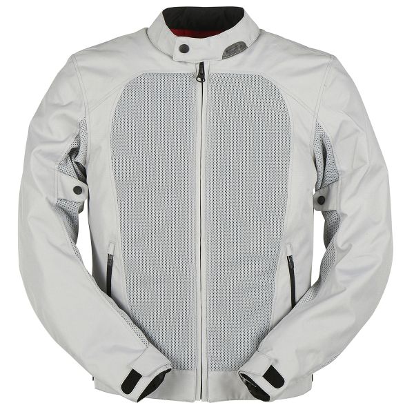 Furygan Genesis Mistral Evo 2 Pearl + Back Protector D3O Viper Level 2