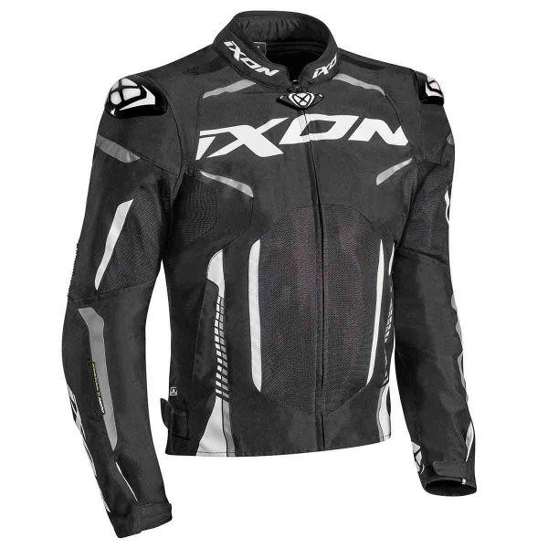 Motorcycle Jackets Ixon Gyre Black White