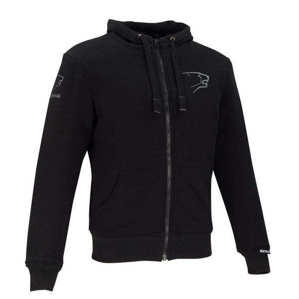 Motorcycle Jackets Bering Hoodiz Black