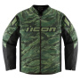 Motorcycle Jackets ICON Hooligan Tiger Blood Jacket Green