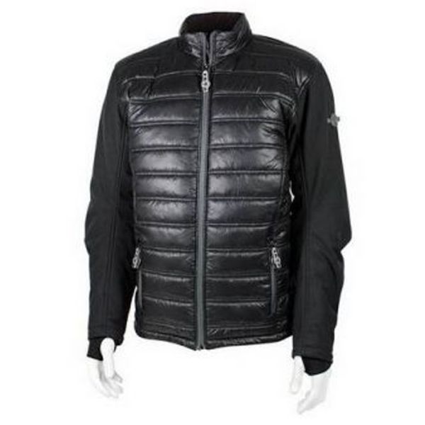 Motorcycle Jackets HARISSON Hybride Black