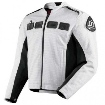 Motorcycle Jackets ICON Accelerant Perforated White