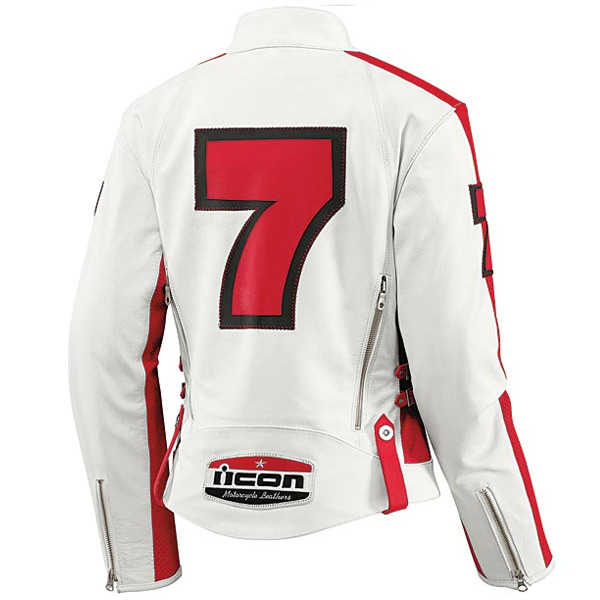ICON Hella Crossbone Racer Crusader White