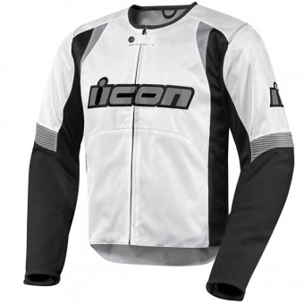 Motorcycle Jackets ICON Overlord White