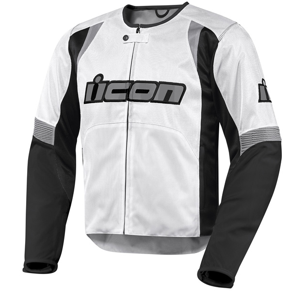 Motorcycle Jackets ICON Overlord White