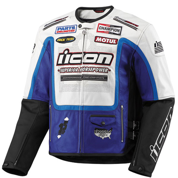 Motorcycle Jackets ICON Victory Hero Blue