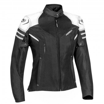 Motorcycle Jackets Ixon Ilana Black White Grey