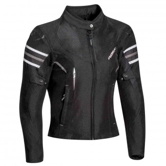 Motorcycle Jackets Ixon Ilana Black White