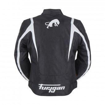 Furygan Irus Black White + Fury Air Bag System