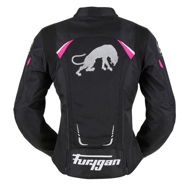 Furygan Kiara Vented Lady Black Pink