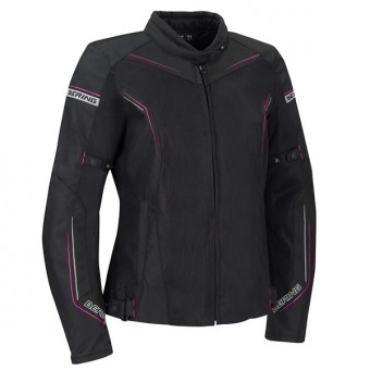 Motorcycle Jackets Bering Lady Cancun Black Mauve